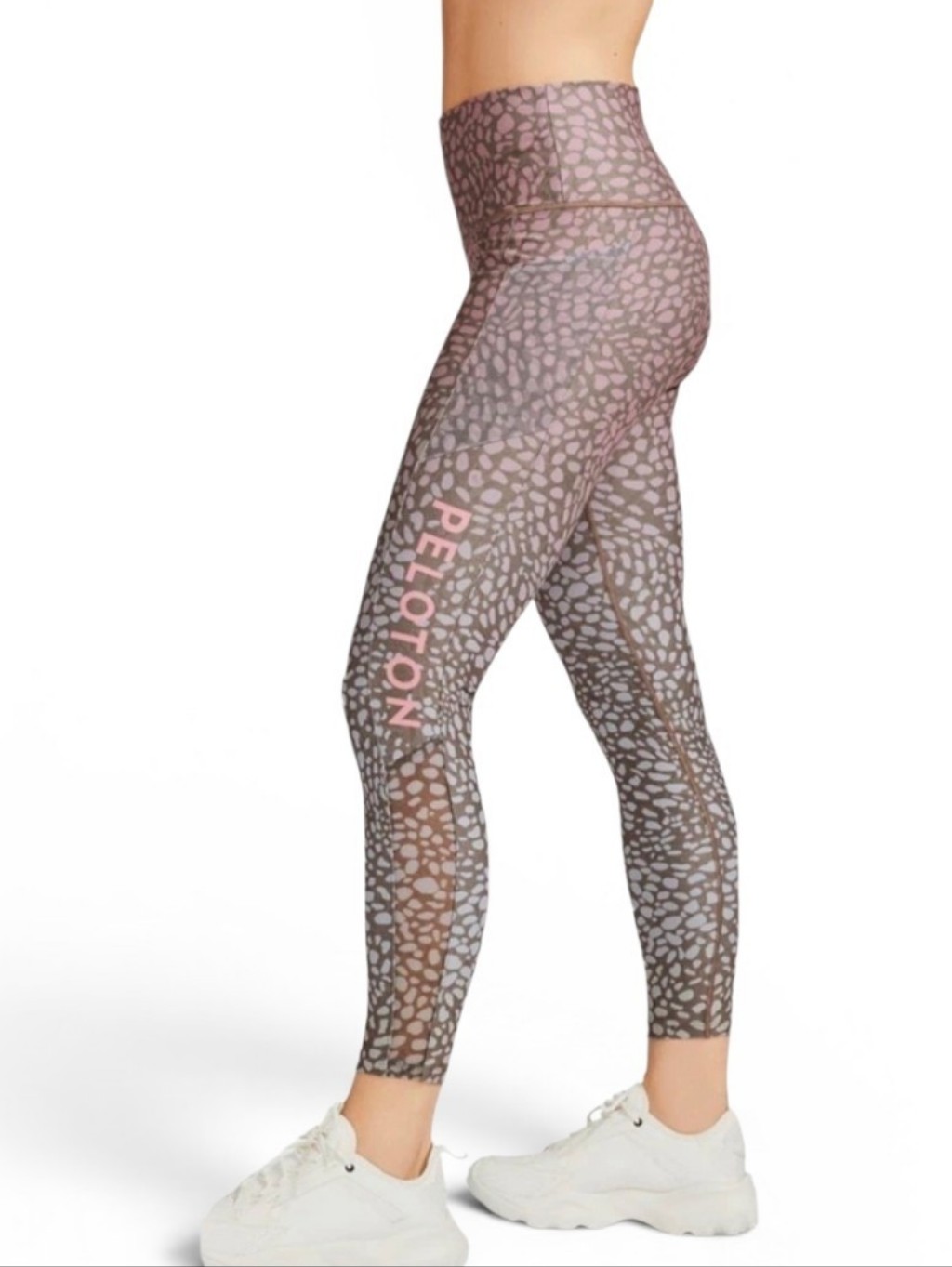Peloton X With Riverstone Mesh Detail High Waist Leggings - Small